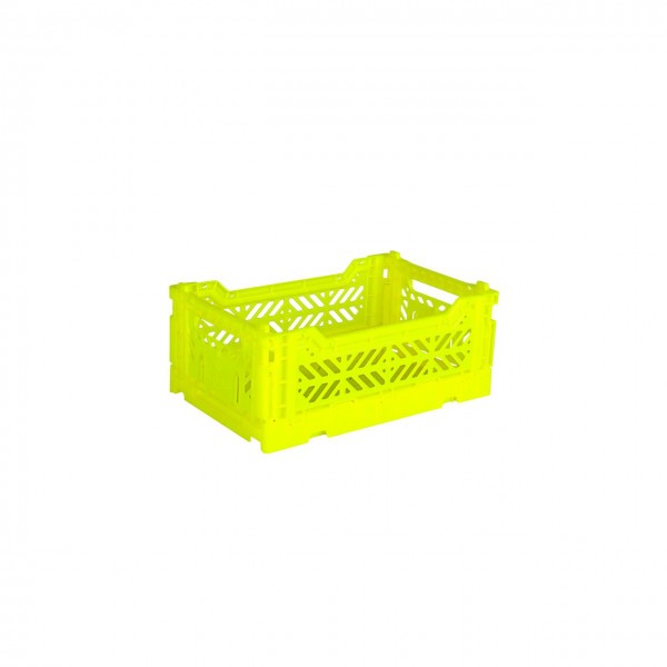 Klappbox, mini, neon yellow