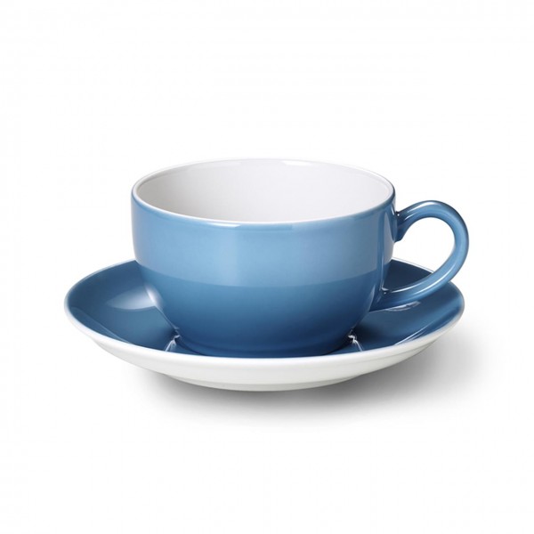 Cappuccino Untertasse Vintage Blue