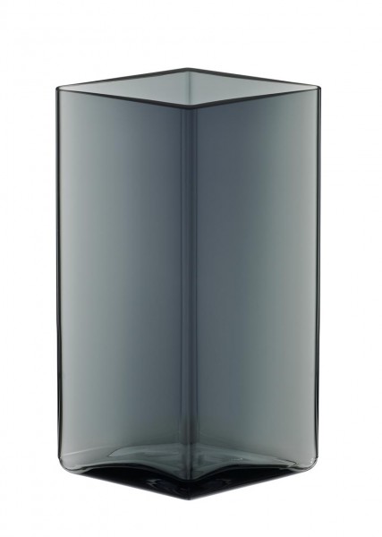 Ruutu Vase 115x180mm Grey