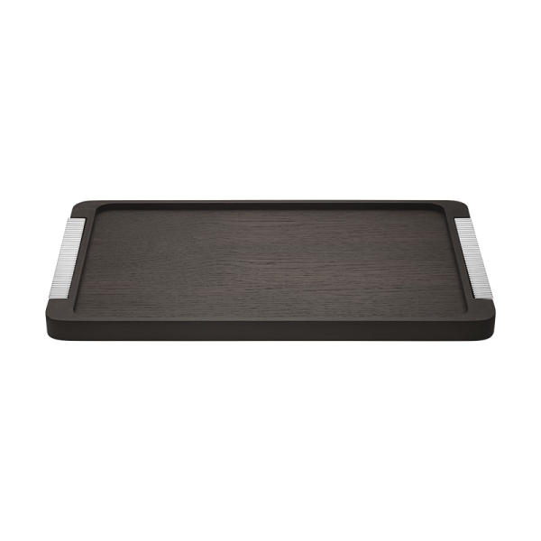 BERNADOTTE TRAY WOOD & STAINLESS STEEL