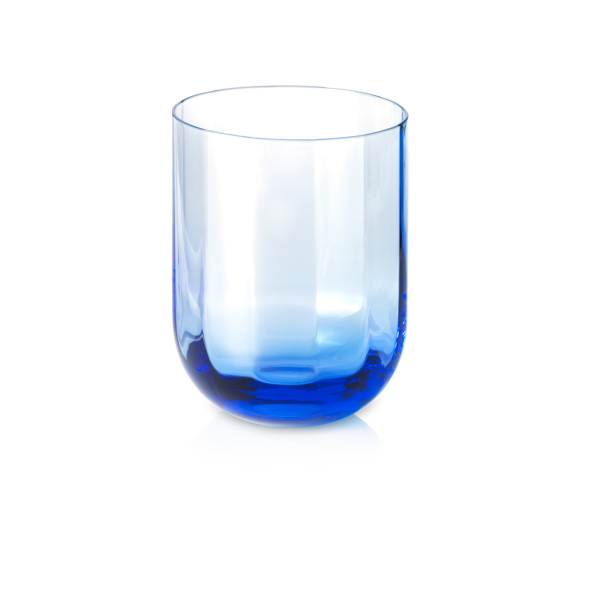 Glas 0,25 L Azurblau