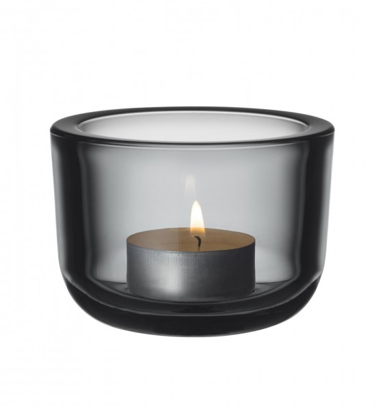 Valkea Tealight Candleholder 60mm Grey